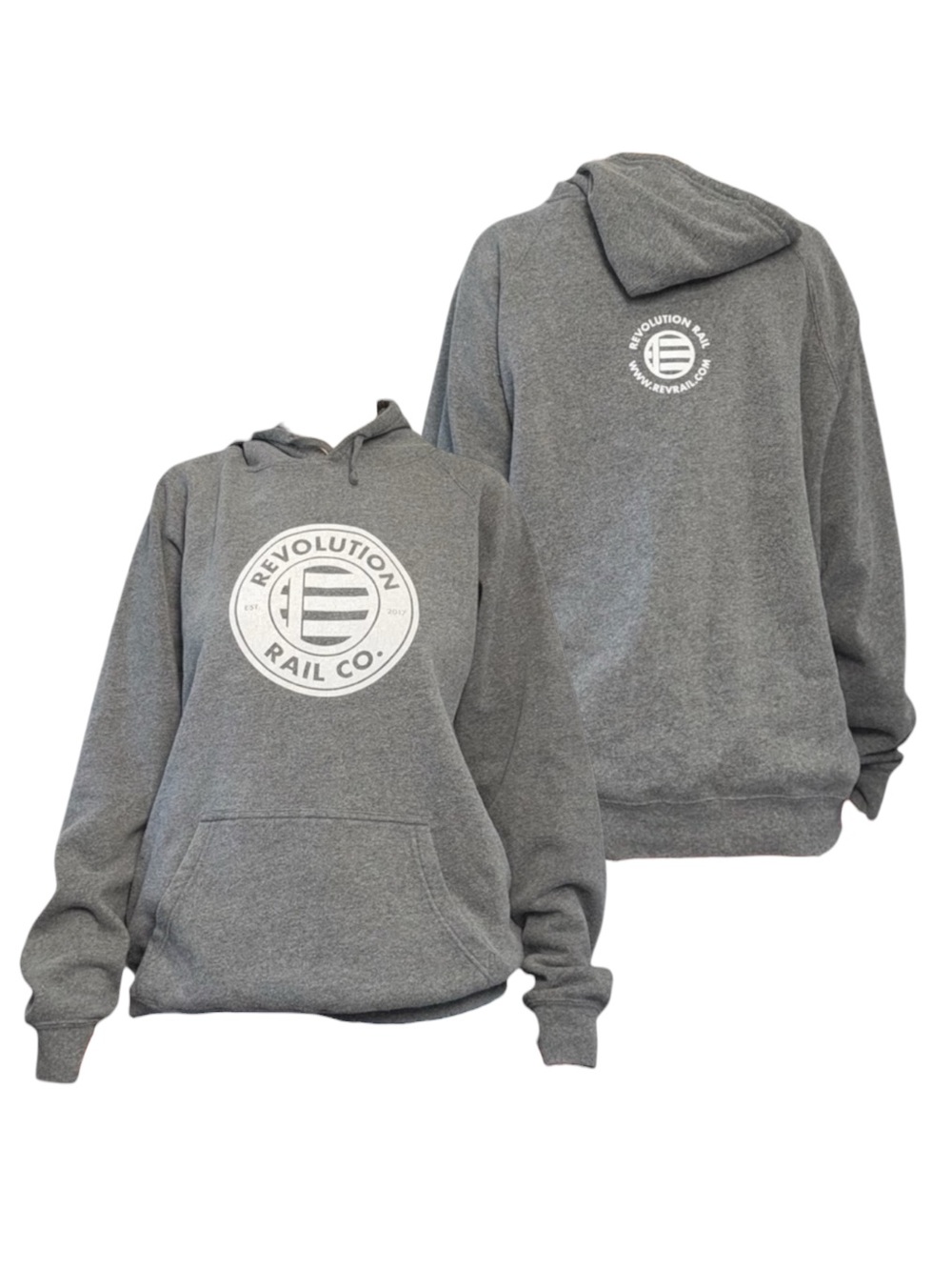 Revolution Rail Co. Charcoal Hoodie